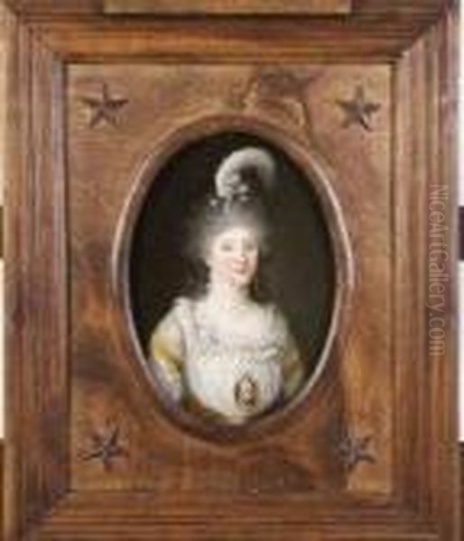 Portrait Of A Noblewoman Oil Painting by Francisco Goya Fuendetodos