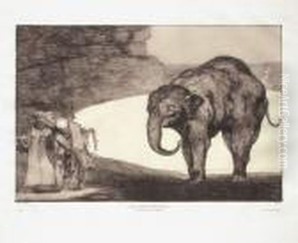 Otras Leyes Por El Pueblo Oil Painting by Francisco Goya Fuendetodos