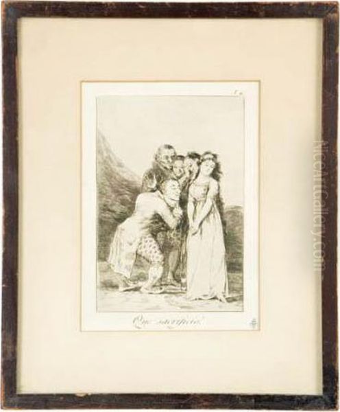 Que Sacrificio! Oil Painting by Francisco Goya Fuendetodos