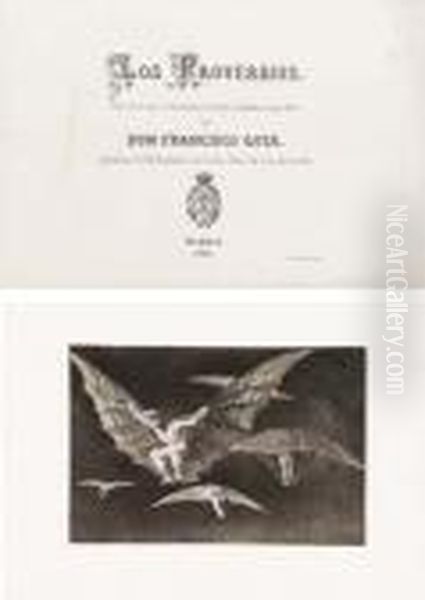 Frontespizio Oil Painting by Francisco Goya Fuendetodos