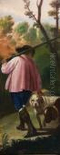 Cazador Oil Painting by Francisco Goya Fuendetodos