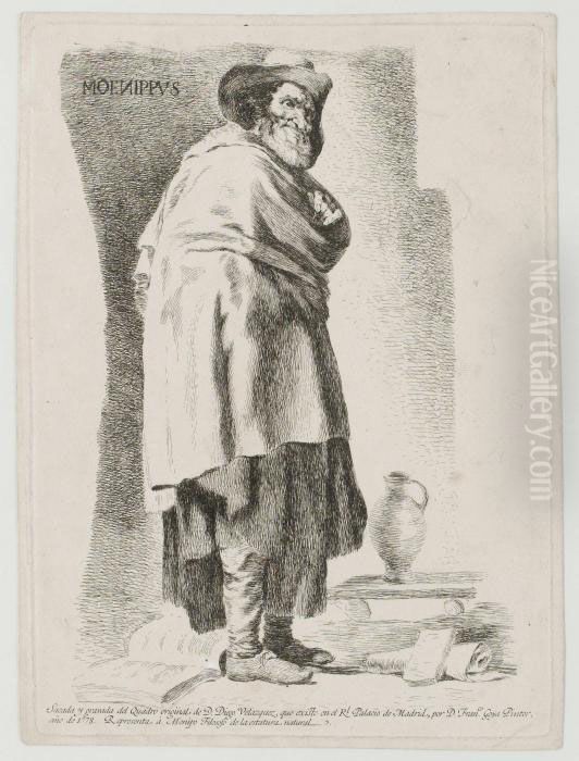 Menippe Oil Painting by Francisco Goya Fuendetodos