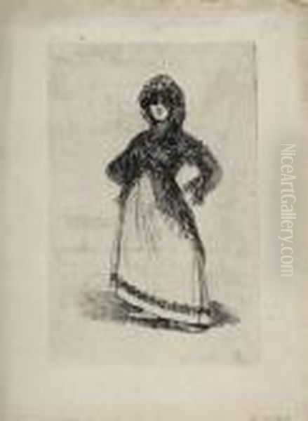 Maja Mit Hellem Hintergrund. Oil Painting by Francisco Goya Fuendetodos