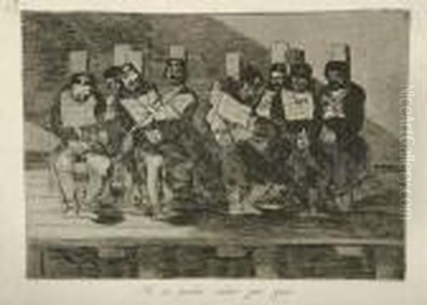 Los Desastres De La Guerra (die Schrecken Des Krieges). Oil Painting by Francisco Goya Fuendetodos