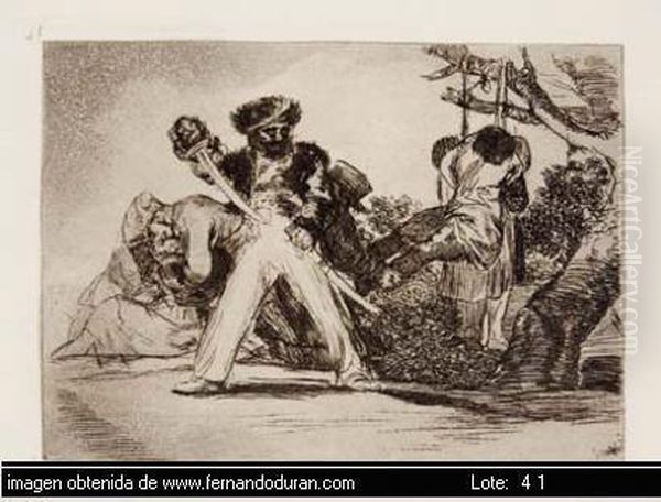 Grabado Al Aguafuerte,aguatinta Y
 Punta Seca. Plancha N?31 De 