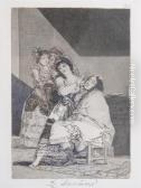 Le Descanona Oil Painting by Francisco Goya Fuendetodos