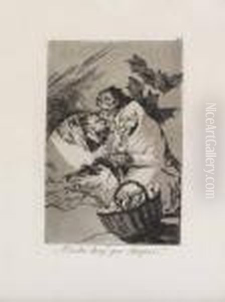 Mucho Hay Que Chupar Oil Painting by Francisco Goya Fuendetodos