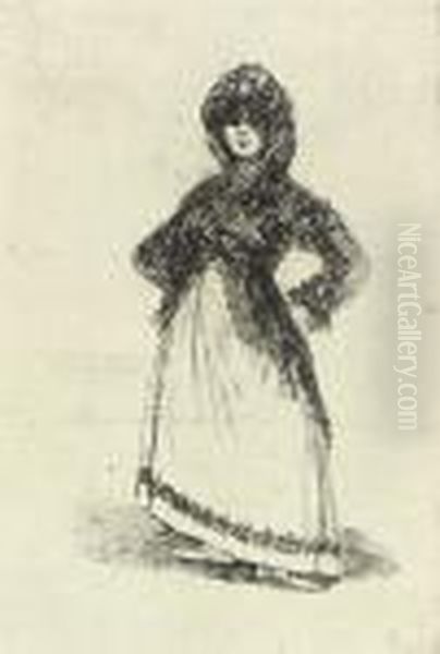 Maja Oil Painting by Francisco Goya Fuendetodos