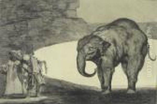 Quien Se Pondrael Cascabel Al Gato? Oil Painting by Francisco Goya Fuendetodos