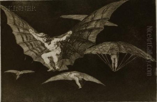 Los Proverbios Oil Painting by Francisco Goya Fuendetodos