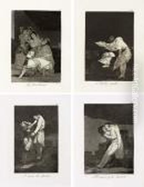Los Caprichos Oil Painting by Francisco Goya Fuendetodos