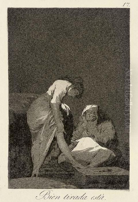 Los Caprichos Oil Painting by Francisco Goya Fuendetodos