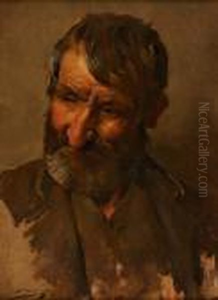 Retrato Masculino Oil Painting by Luis Graner Arrufi