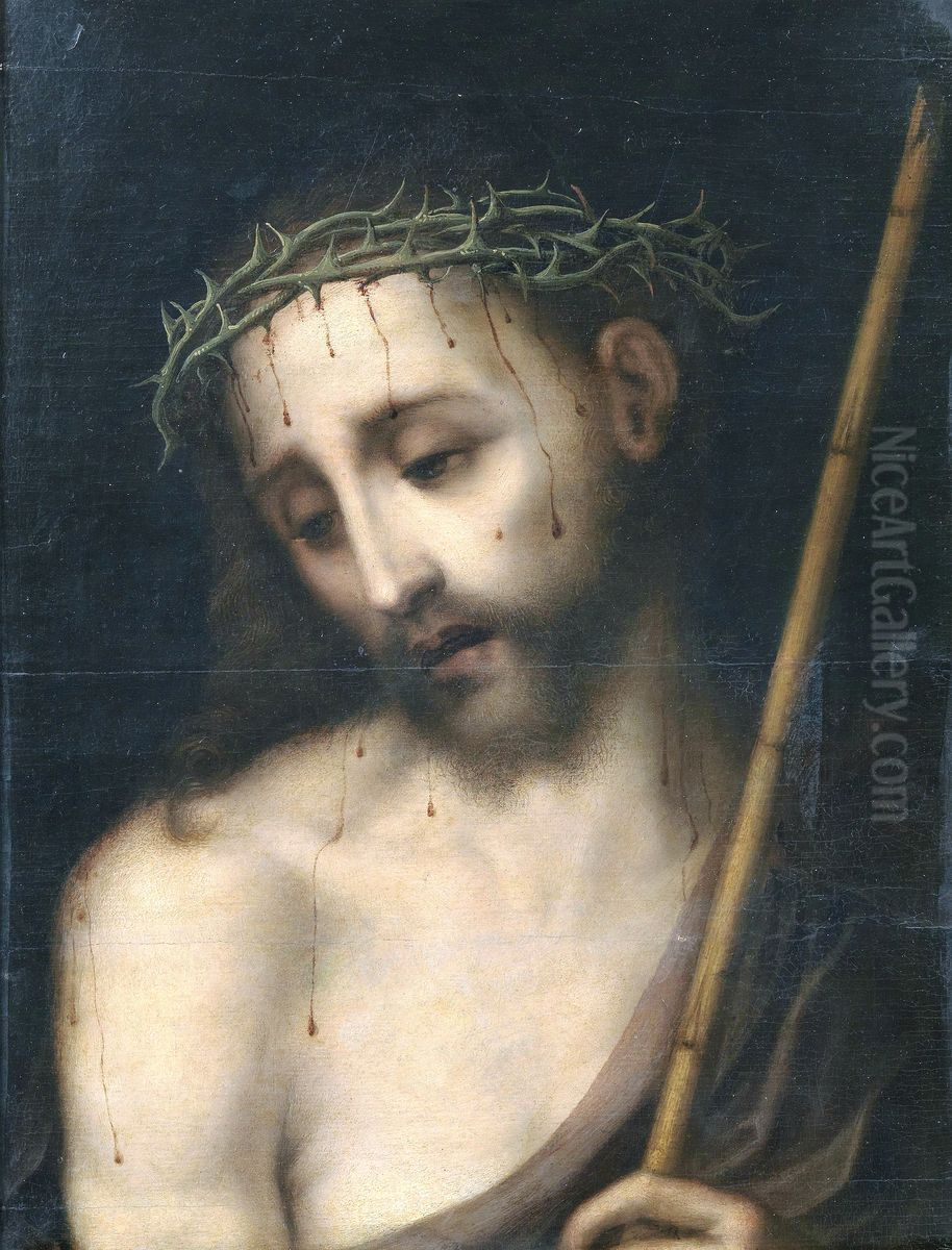 Ecce Homo Oil Painting by Luis de Morales