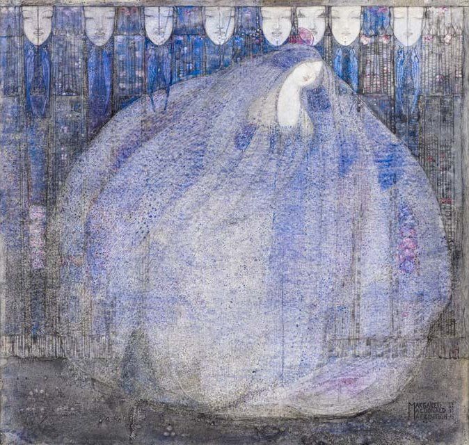The Mysterious Garden Oil Painting by Margaret Macdonald