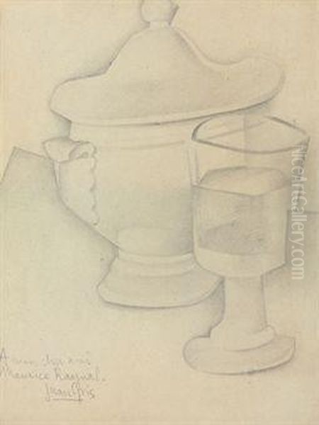 Nature Morte Avec Verre Et Soupiere Oil Painting by Juan Gris