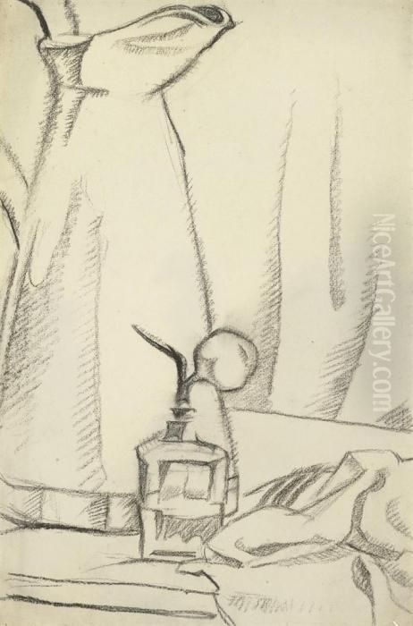 Le Vaporisateur Oil Painting by Juan Gris