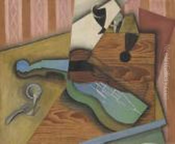 Le Violon
Signe Oil Painting by Juan Gris
