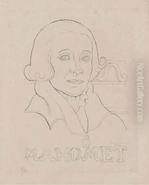 Mahomet Oil Painting by Juan Gris