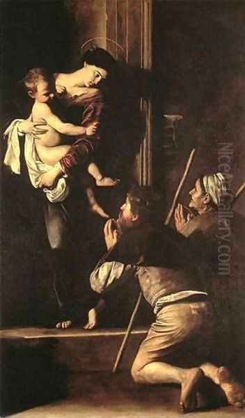 Madonna di Loreto Oil Painting by Caravaggio