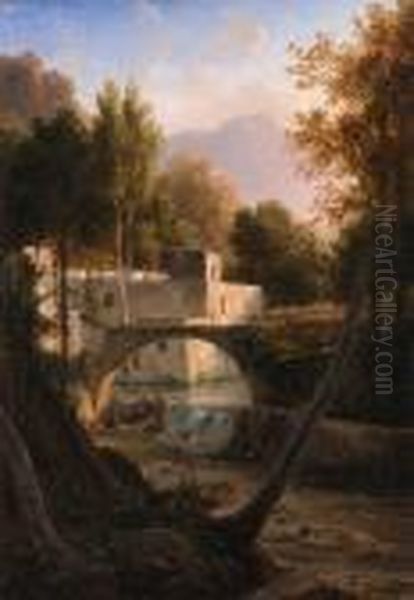 Der Markusplatz In Venedig
 Ol Auf Leinwand. Oil Painting by Francesco Guardi