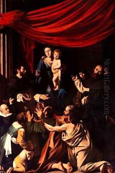 Madonna Oil Painting by Caravaggio