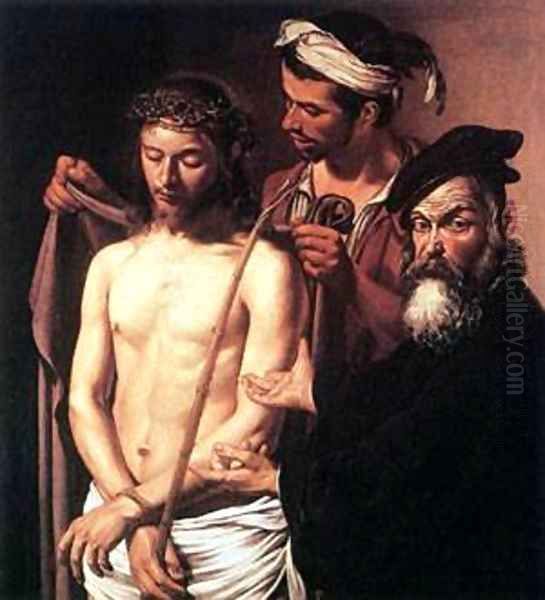 Ecce Homo Oil Painting by Caravaggio