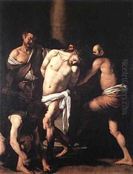 Flagellation Oil Painting by Caravaggio