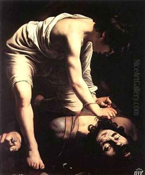 David1 Oil Painting by Caravaggio