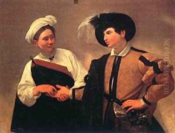 The Fortune Teller1 Oil Painting by Caravaggio