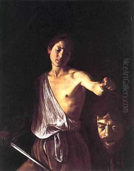 David Oil Painting by Caravaggio