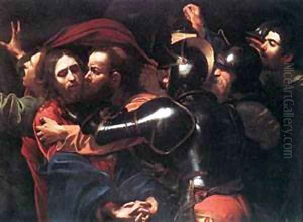 Taking of Christ Oil Painting by Caravaggio