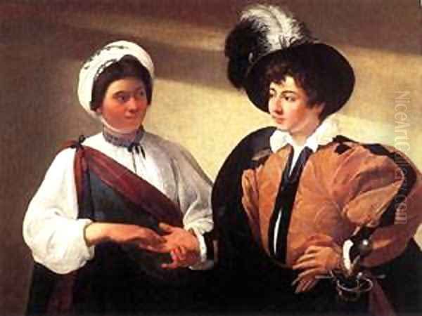 The Fortune Teller2 Oil Painting by Caravaggio