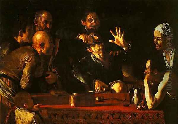 The Tooth Puller Oil Painting by Caravaggio