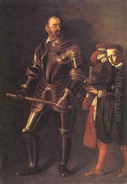 Portrait of Alof de Wignacourt1 Oil Painting by Caravaggio