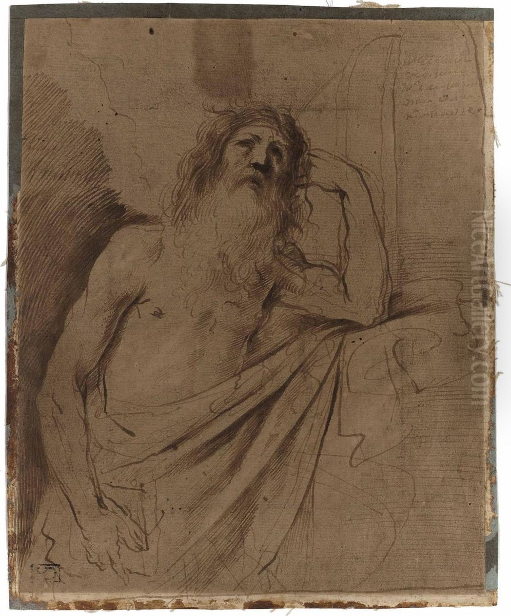 Saint Jerome Oil Painting by Giovanni Francesco Barbieri