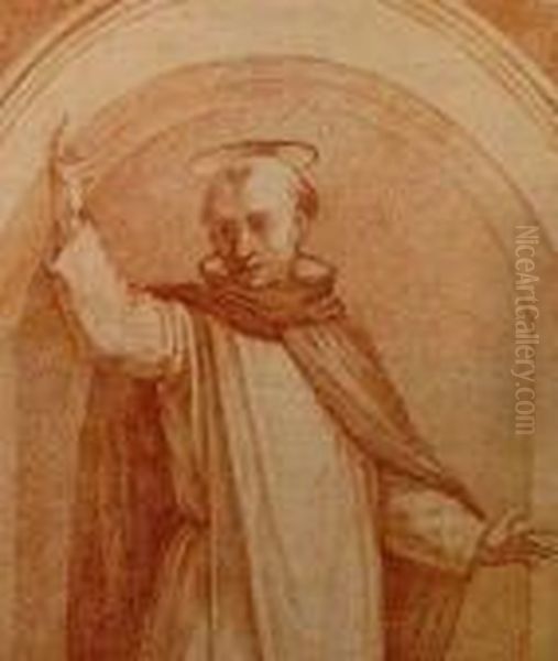 Untitled Oil Painting by Giovanni Francesco Barbieri