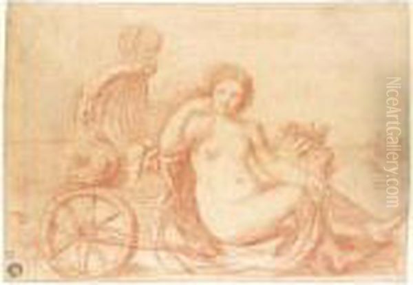 Galatea Oil Painting by Giovanni Francesco Barbieri