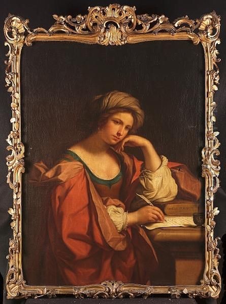 The Persian Sybil Oil Painting by Giovanni Francesco Barbieri