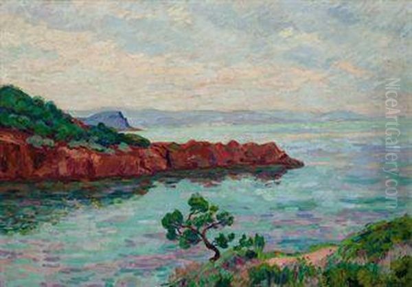 Le Cap Roux Oil Painting by Armand Guillaumin