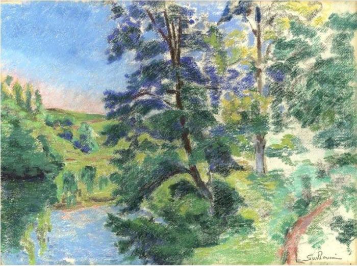 Paysage De La Creuse Oil Painting by Armand Guillaumin