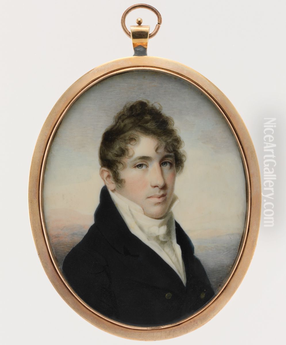 Robert Macomb Oil Painting by Edward Greene Malbone