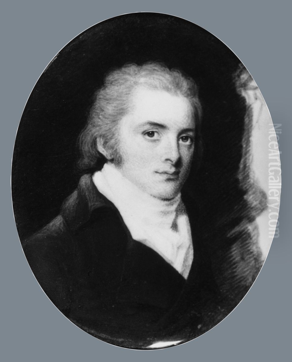 John Langdon Sullivan Oil Painting by Edward Greene Malbone