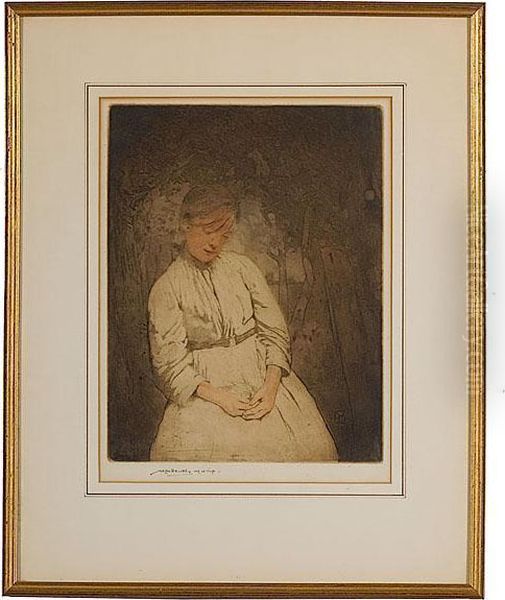 Portrait Oil Painting by William Lee Hankey