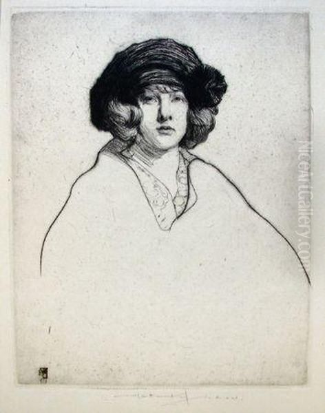 Madeleine Oil Painting by William Lee Hankey