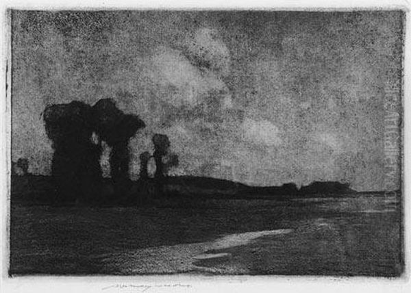 Landscape Oil Painting by William Lee Hankey