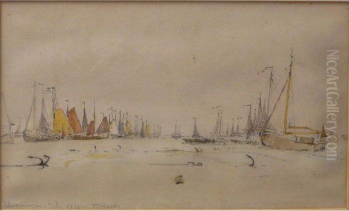 Scheveningen, July Oil Painting by Thomas Bush Hardy