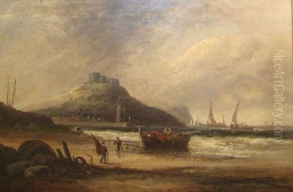 Dover Castle Oil Painting by Thomas Bush Hardy