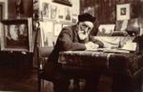 (valenciennes, 1819 - Saint-prive, 1916)
Le 3 Janvier 1904 Oil Painting by Henri-Joseph Harpignies