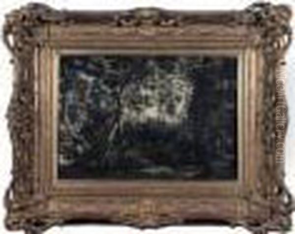 Paysage D'italie Oil Painting by Henri-Joseph Harpignies